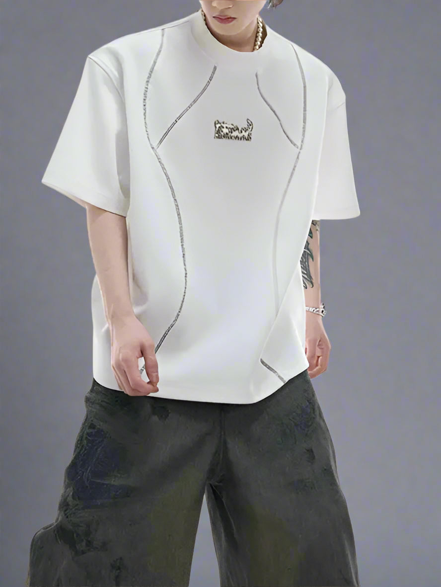 Lurbino High Quality T-shirts Blue Moon Fashion House