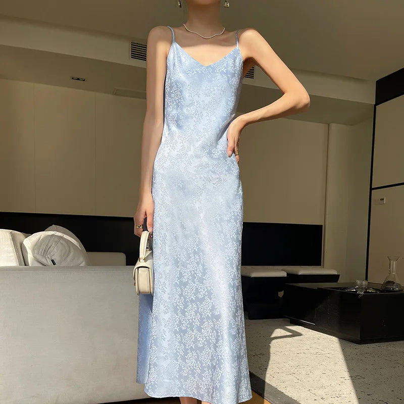 Satin Suspended Dress