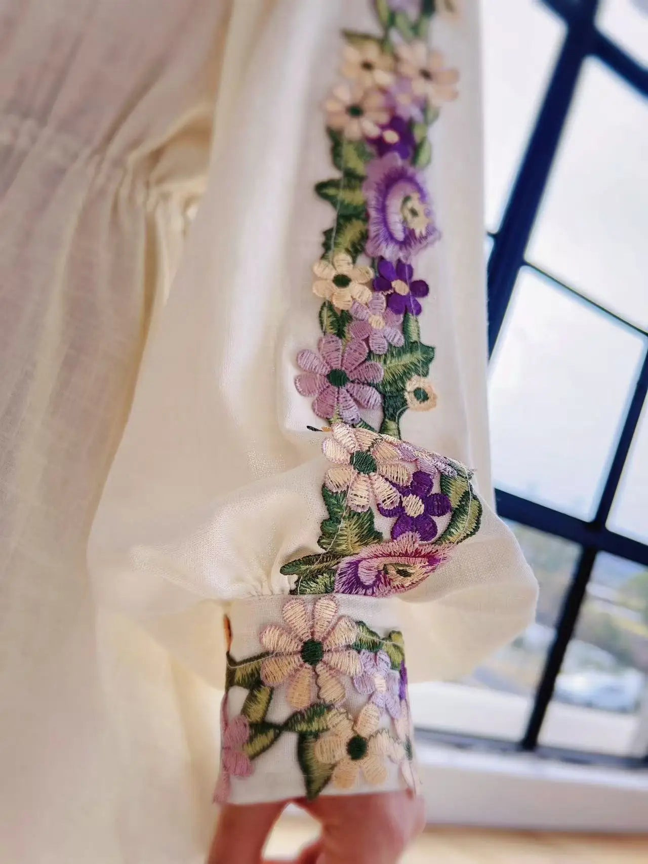 Blue Moon Fashion Embroidery Dress