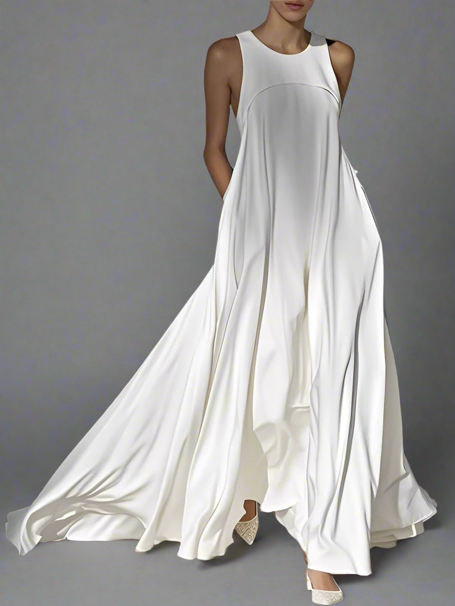 White Maxi Dresses For Women | Blue Moon Fashion