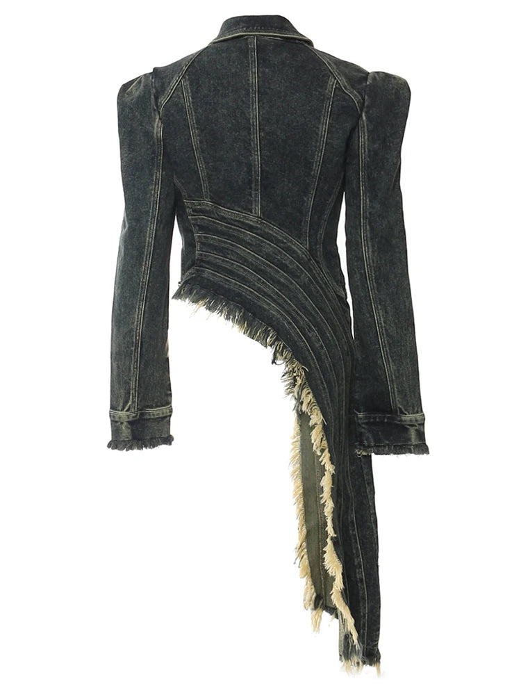 Denim Ira Jacket Blue Moon Fashion House