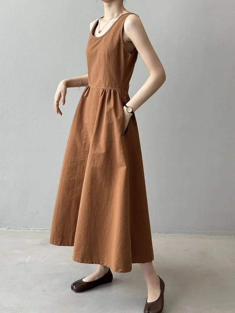 Artistic Vest Dress for Women| Blue Moon Fashion