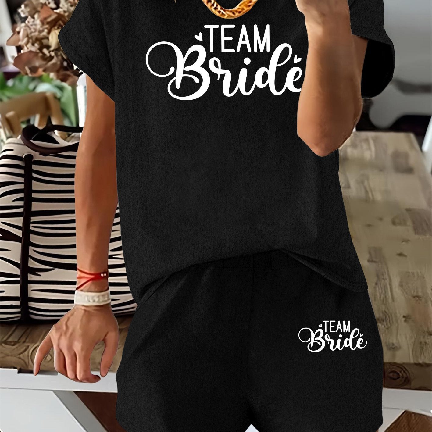 "TEAM Bride" Two-Piece Set