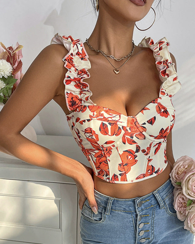 New V-neck Fishbone Slimming Top