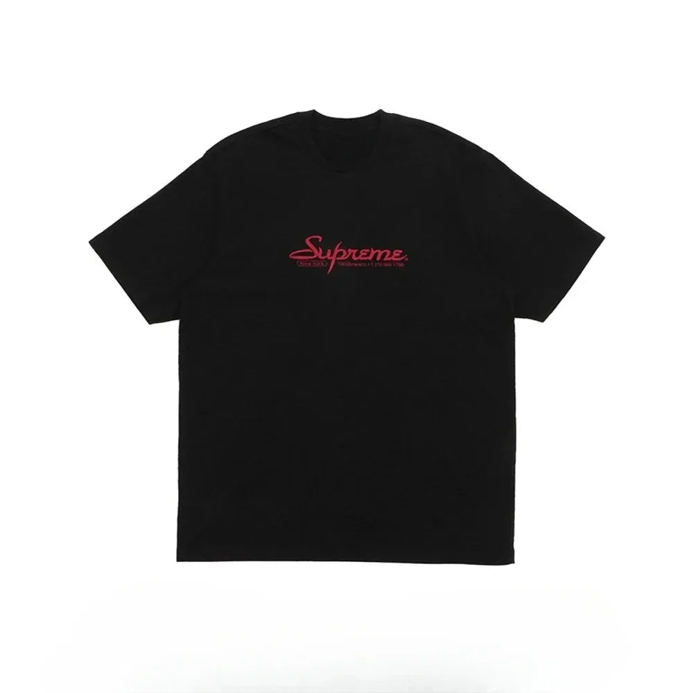 Men's ''Suprime'' Fashionable Black T-Shirt