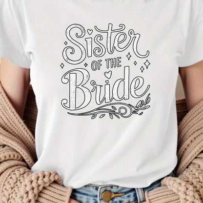 "Sister of the Bride"  T-Shirt