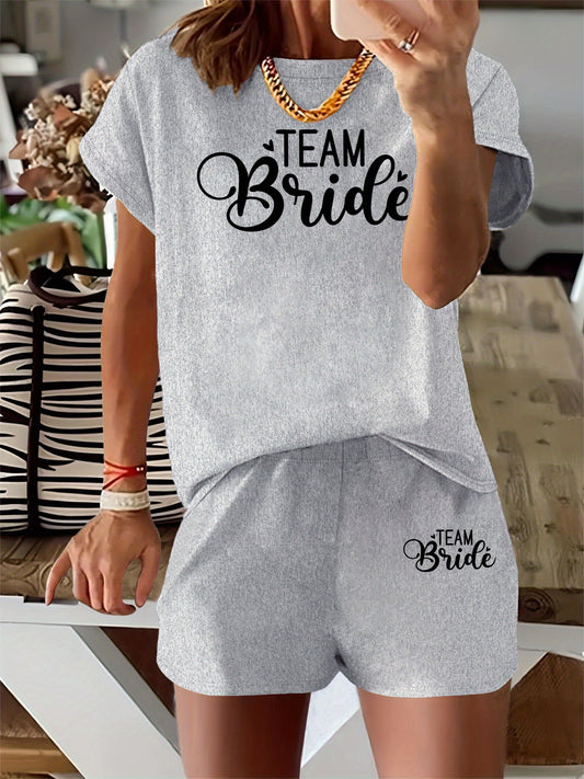 "TEAM Bride" Two-Piece Set