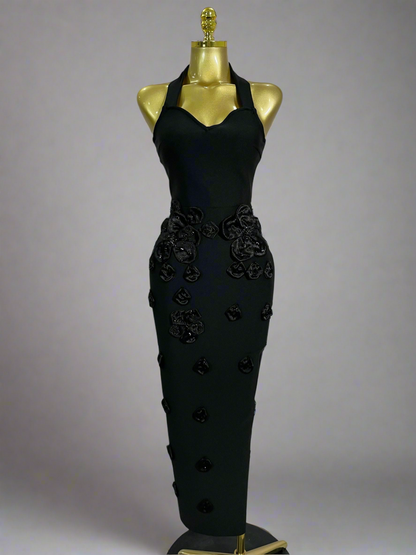 3D Flower Sandra Dress