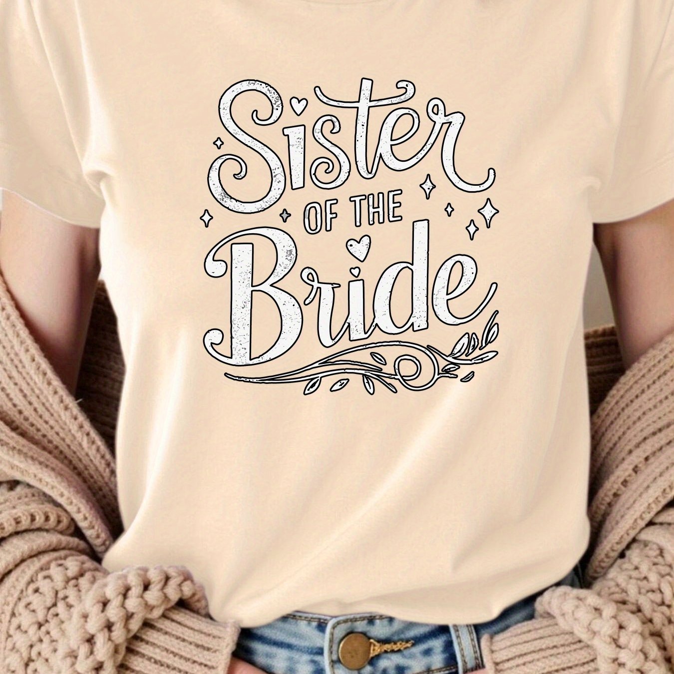 "Sister of the Bride"  T-Shirt