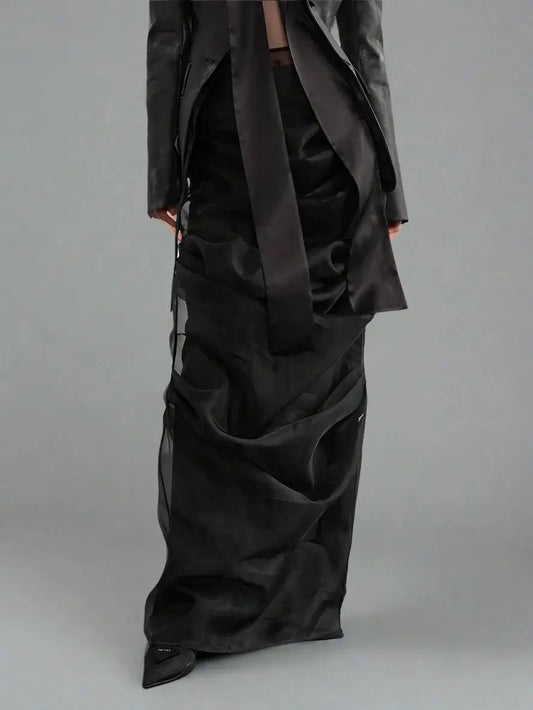 Asta Doble Skirt Blue Moon Fashion House