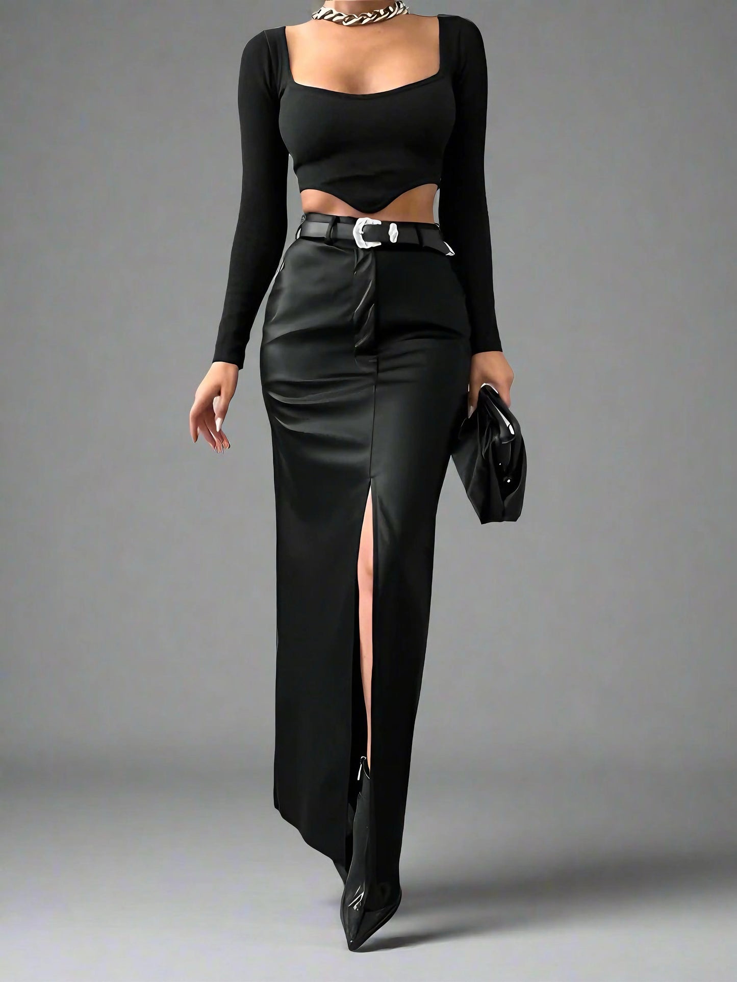 Clup Skirt Blue Moon Fashion House
