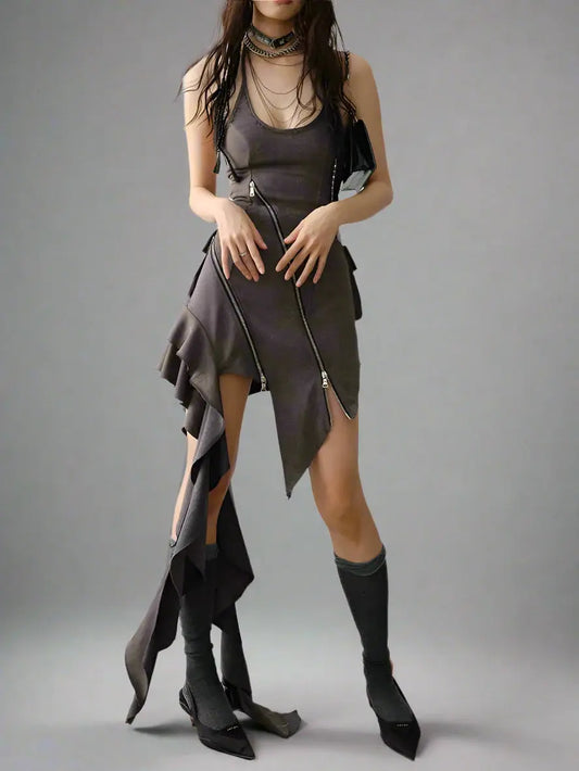 Cocoa Dress Blue Moon Fashion House
