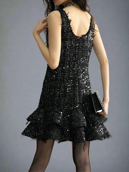 Ebon Dress Blue Moon Fashion House