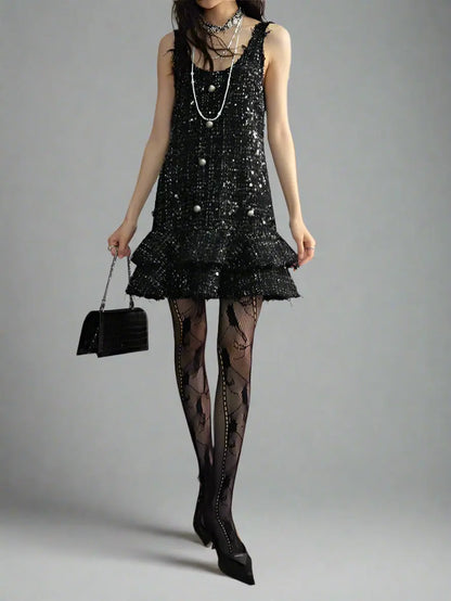Ebon Dress Blue Moon Fashion House