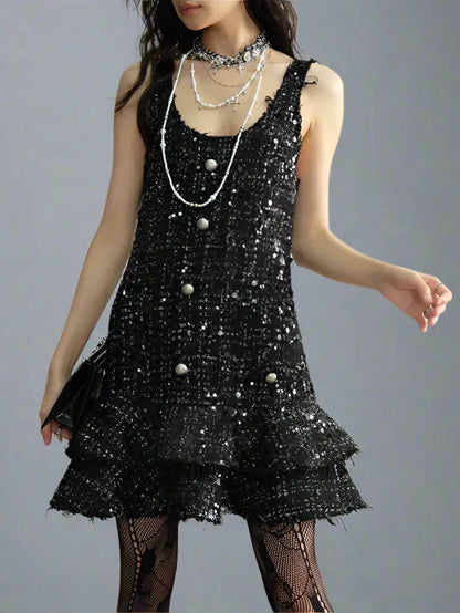 Ebon Dress Blue Moon Fashion House
