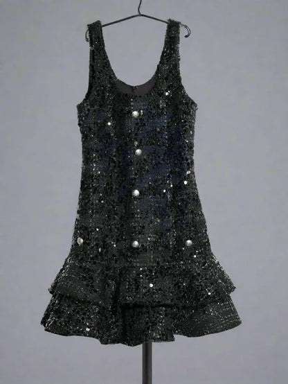 Ebon Dress Blue Moon Fashion House