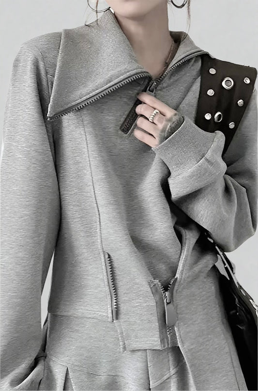 Gray Two Pieces Set 89