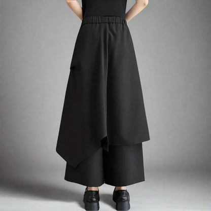 Gothic High Waist Pants Blue Moon Fashion House