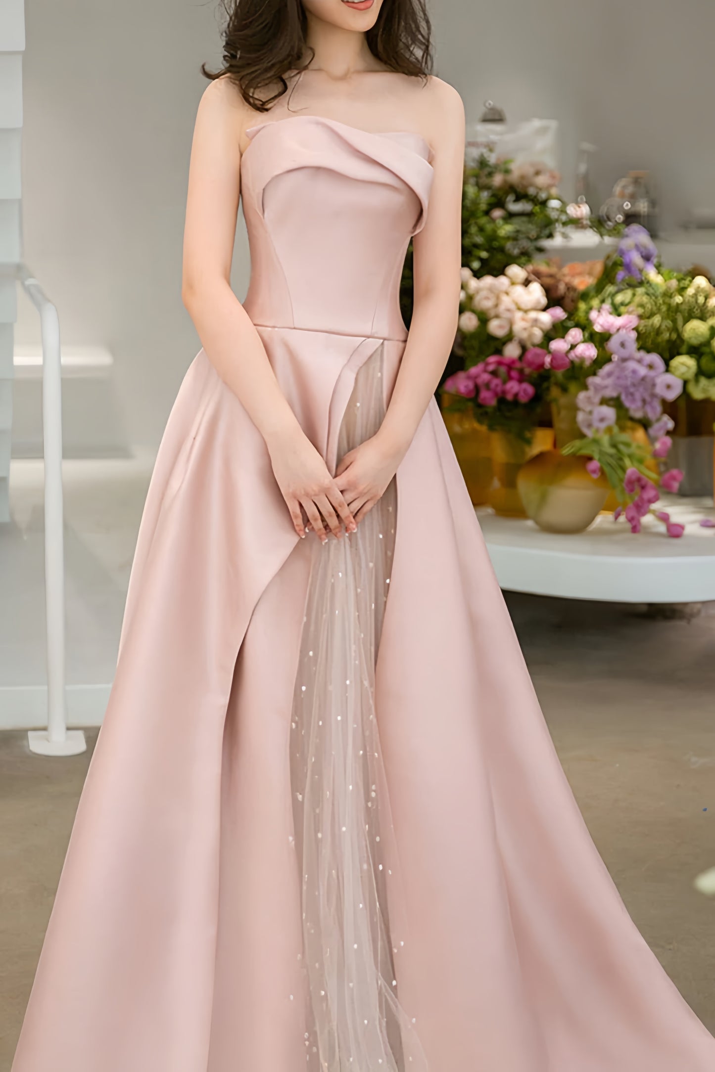 Tulle  Evening  Dresses
