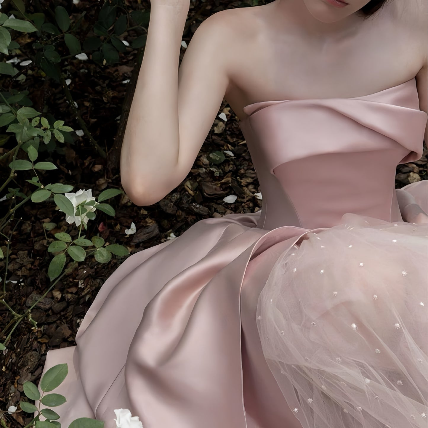 Tulle  Evening  Dresses