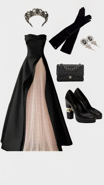 Tulle  Evening  Dresses