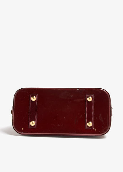LOUIS VUITTON PRE-LOVED 
Monogram Vernis Alma PM 


Alma PM bag