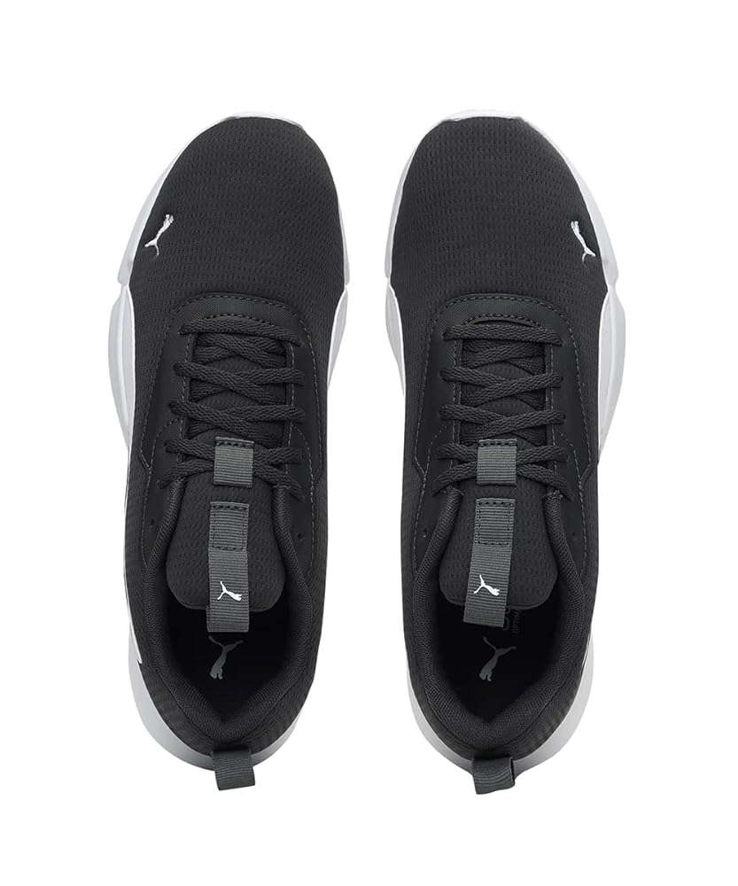 Puma Men Grey Textile Flair 2 Running Shoes, Size 43