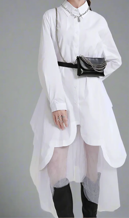 Jet Shirt Dress Blue Moon Fashion House