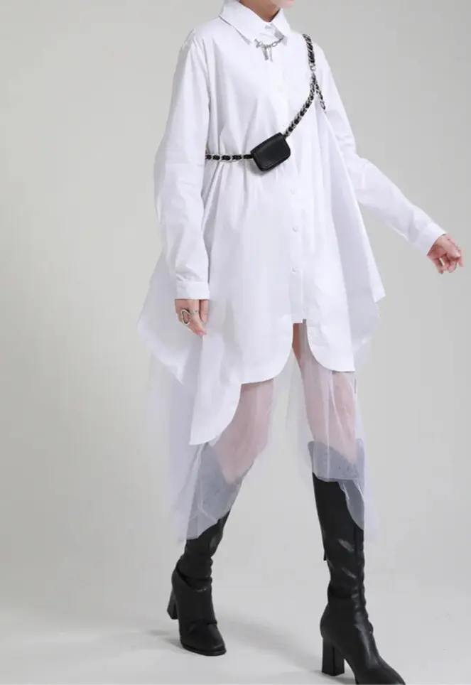 Jet Shirt Dress Blue Moon Fashion House