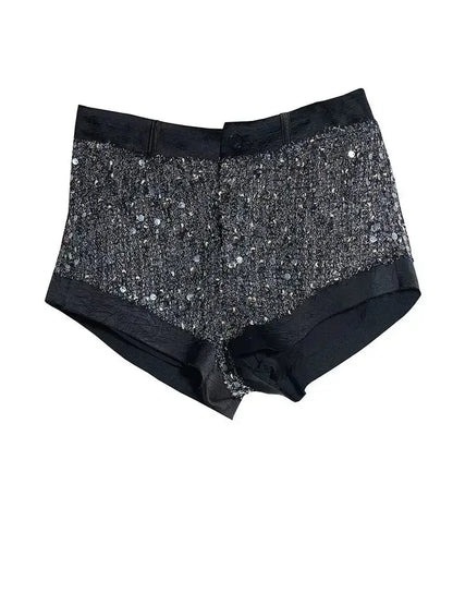 Leena Sequins Two Piece Suit Blue Moon Fashion House
