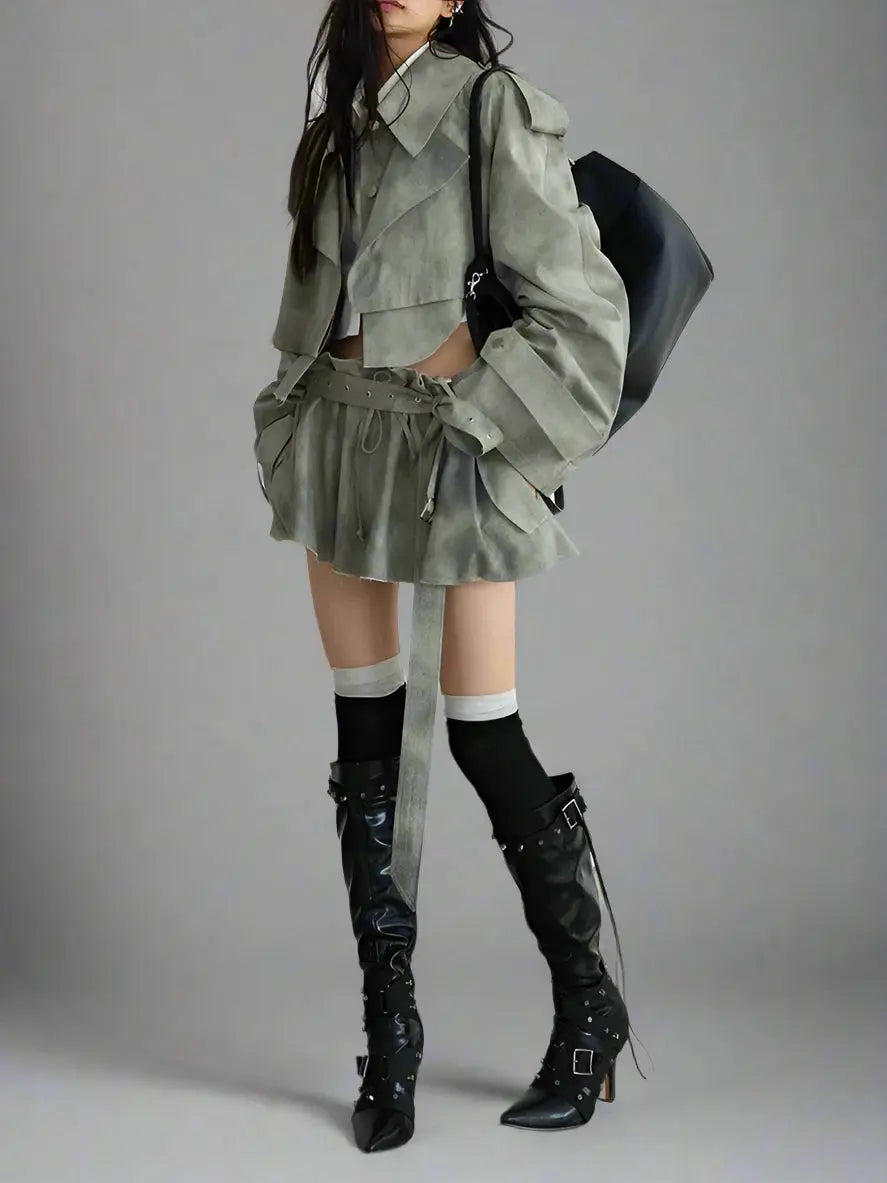 Qini Set Autumn 2024 Blue Moon Fashion House