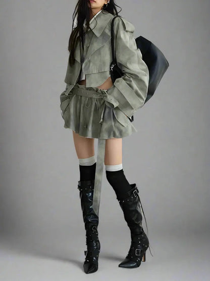 Qini Set Autumn 2024 Blue Moon Fashion House