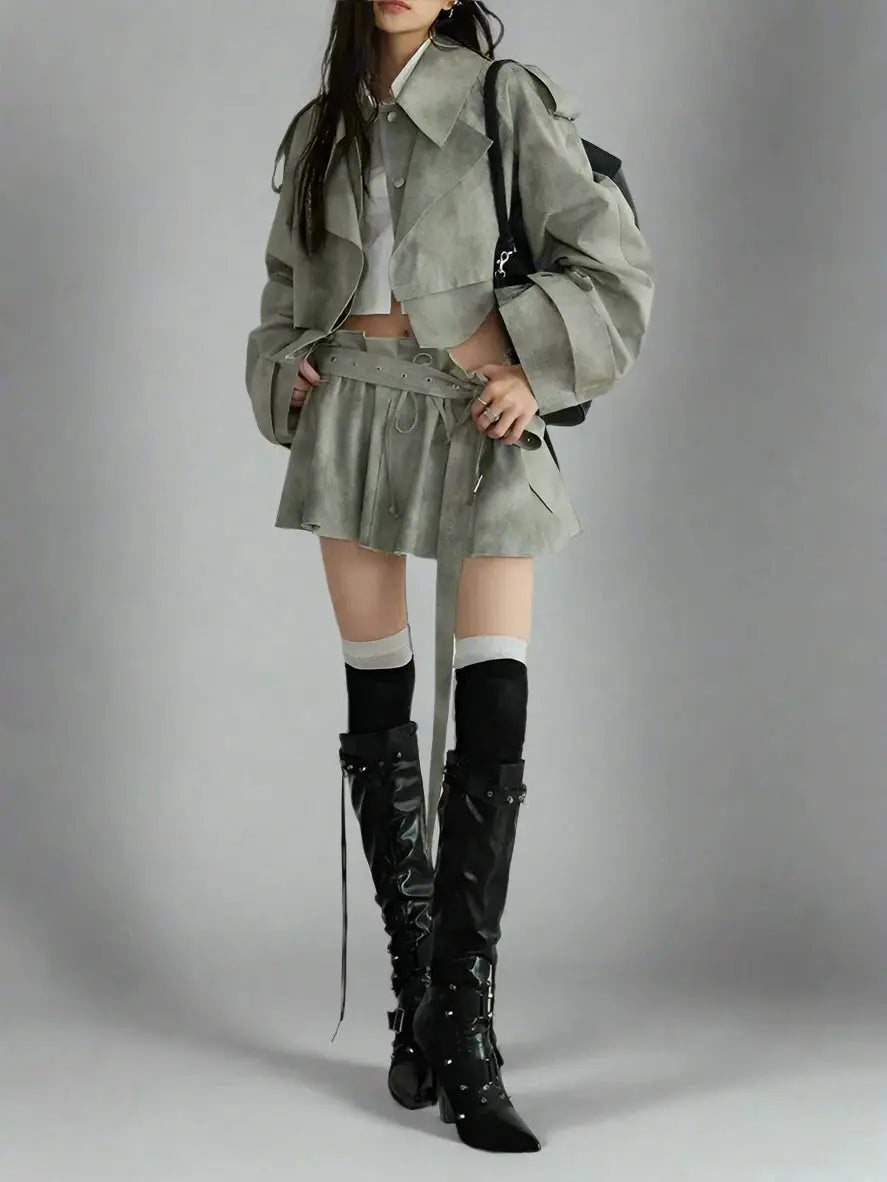 Qini Set Autumn 2024 Blue Moon Fashion House