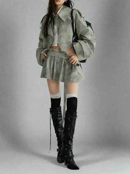 Qini Set Autumn 2024 Blue Moon Fashion House
