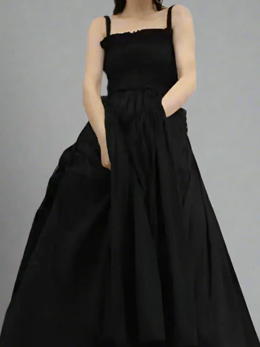 Sling Backless  Vintage Dress