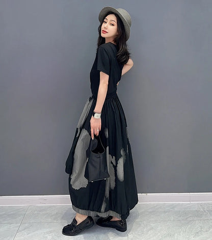 Solo Painted Fashion Streetwear Skirt