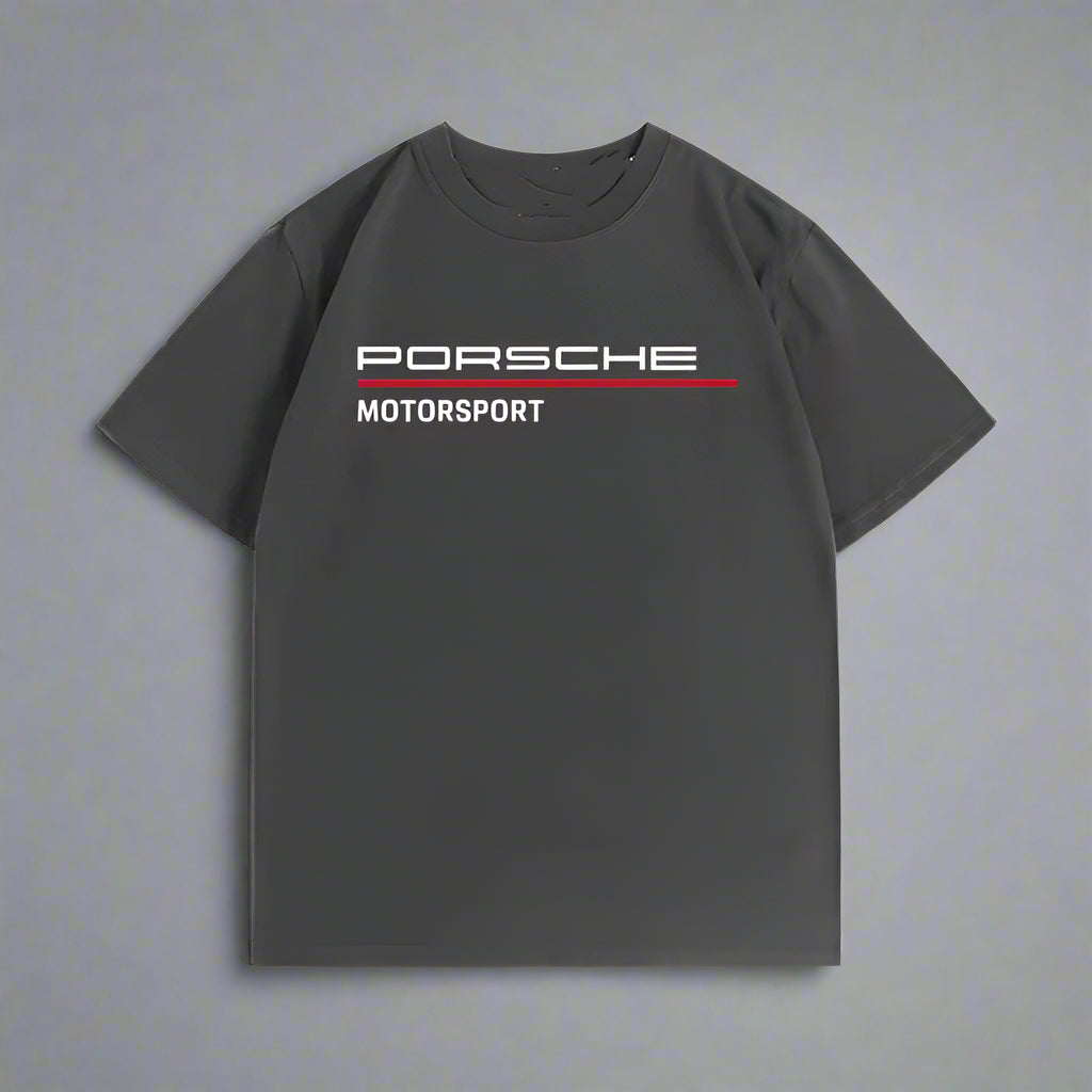 Classic High Quality Men  Porsche T-shirt