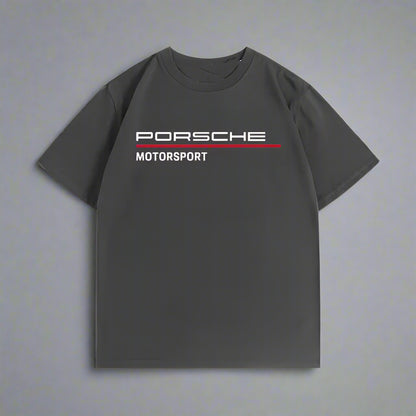Classic High Quality Men  Porsche T-shirt