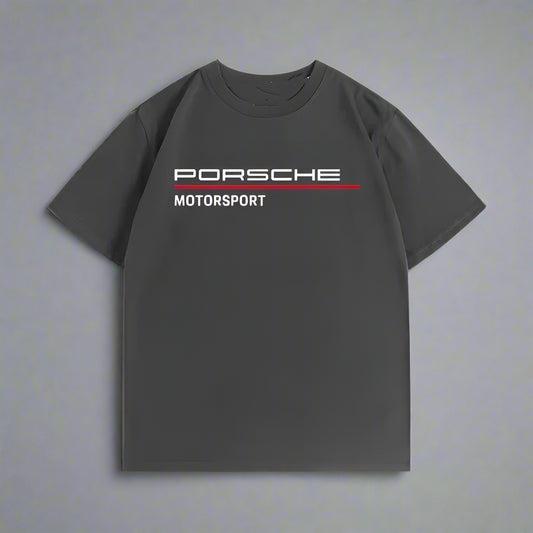 Classic High Quality Men  Porsche T-shirt