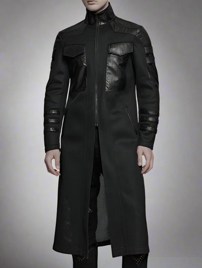 Men's Cyberpunk Twill Woven Jacket