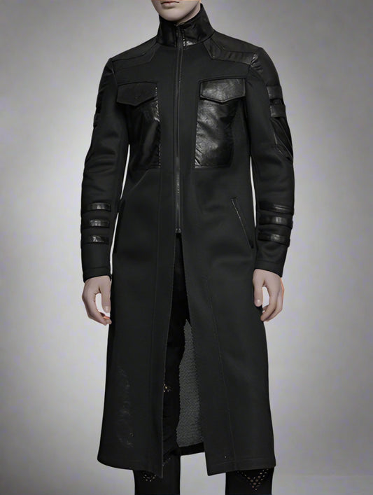 Men's Cyberpunk Twill Woven Jacket