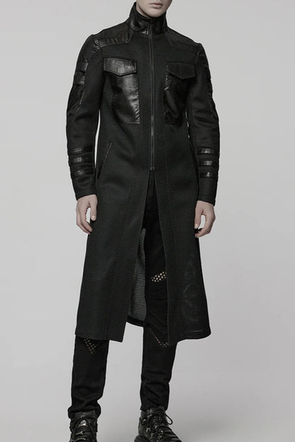 Men's Cyberpunk Twill Woven Jacket