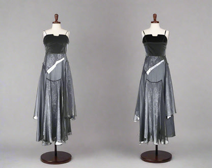 Irregular Suspender Dress