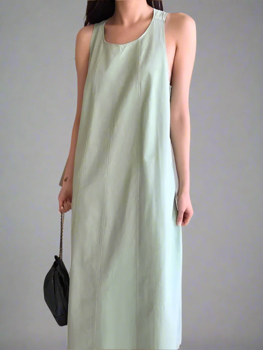 Fresh Sleeveless Tank Top Dress | Blue Moon Fashion