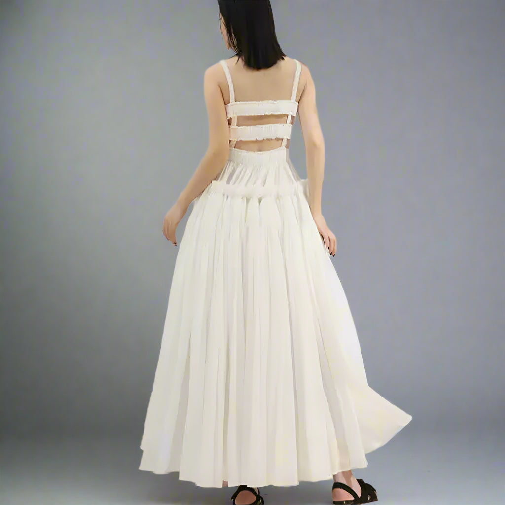 Sling Backless  Vintage Dress