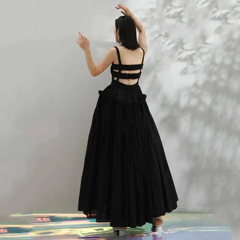 Sling Backless  Vintage Dress