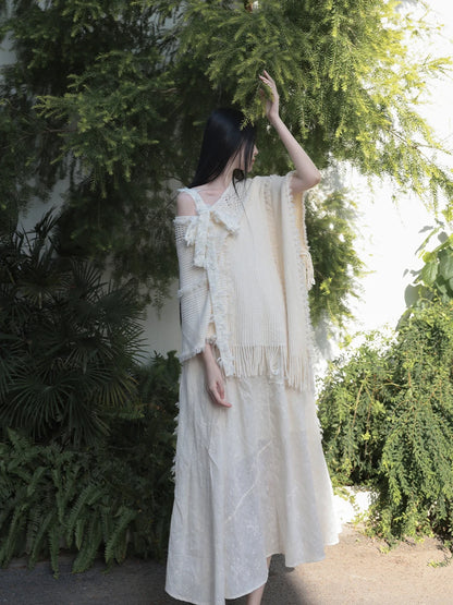 Retro  Dress and Shawl