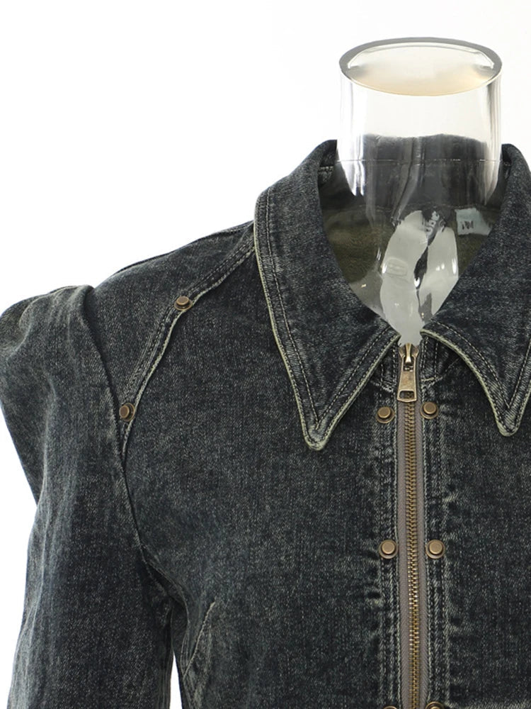 Denim Ira Jacket Blue Moon Fashion House