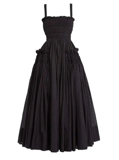 Sling Backless  Vintage Dress