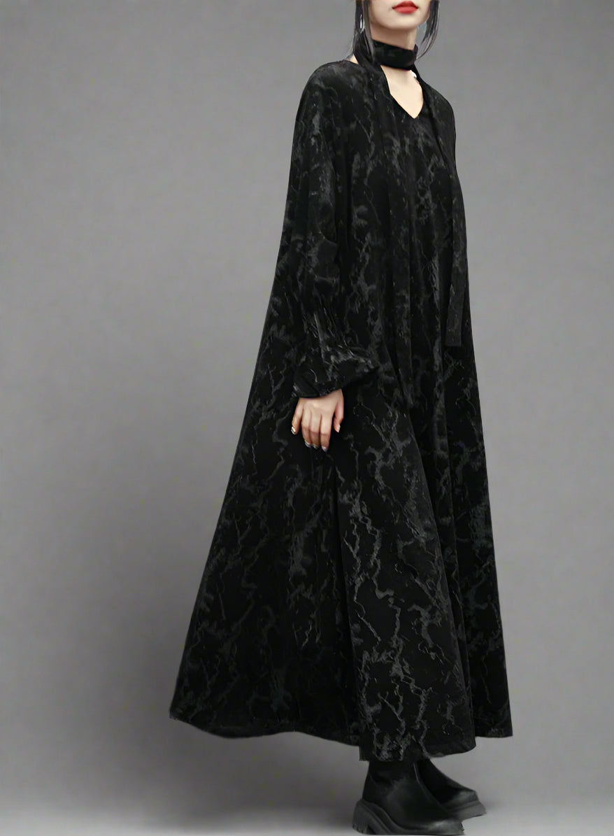 Dark Chenille Dress